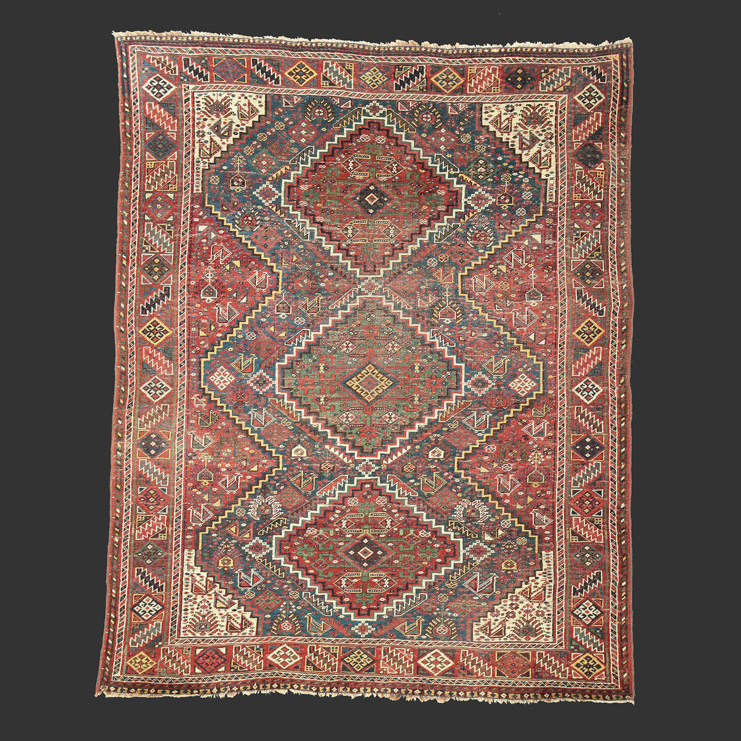 Antique tribal Rug from South Persia