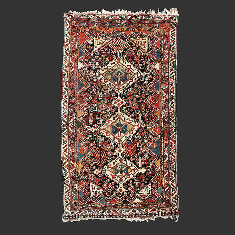 Antique tribal Rug from South Persia