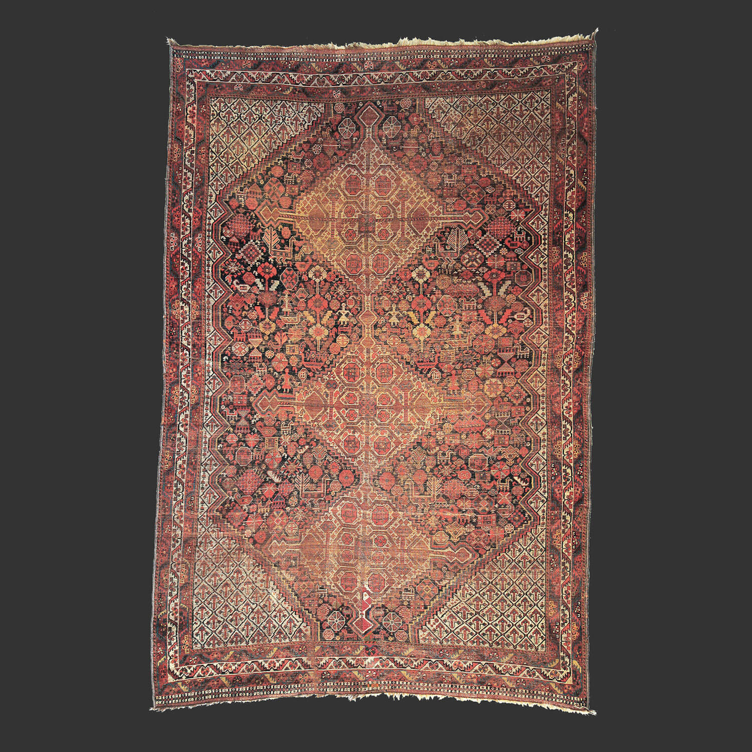 Antique tribal Rug from South Persia
